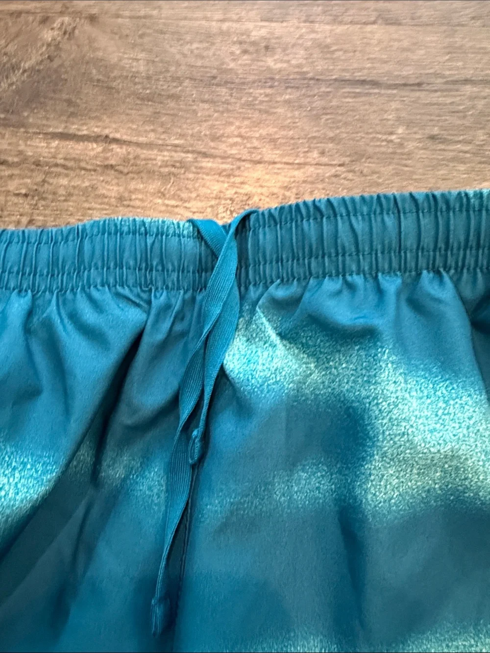Nike Girl's Large Green Abyss Tempo Dri-Fit Athletic Shorts